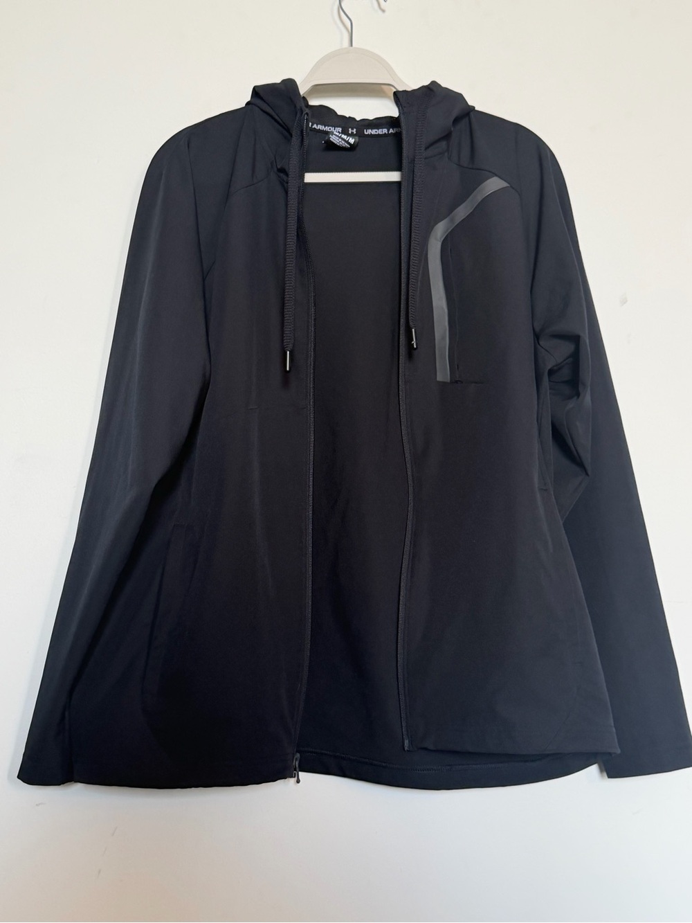 Under Armour Black Utility Jacket with Hood